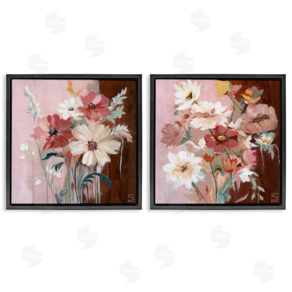 Stupell Industries Sara Culpepper | Warm Hued Bouquets