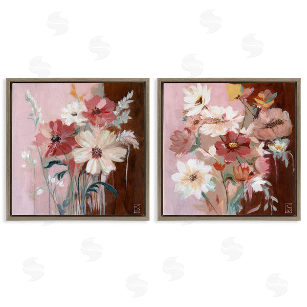 Stupell Industries Sara Culpepper | Warm Hued Bouquets