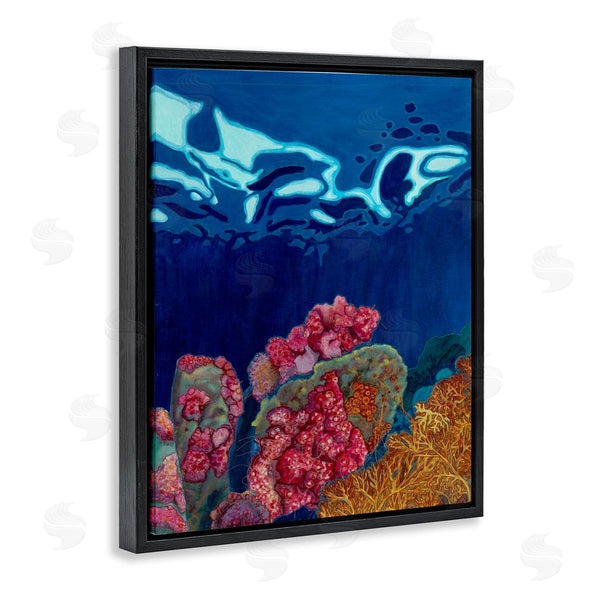 Stupell Industries Sara Everett | Abstract Underwater Coral Wall Art
