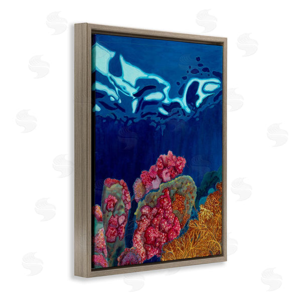 Stupell Industries Sara Everett | Abstract Underwater Coral Wall Art