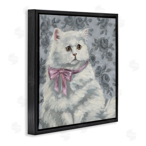 Stupell Industries Sara G. Designs | Coquette Kitty Portrait Wall Art
