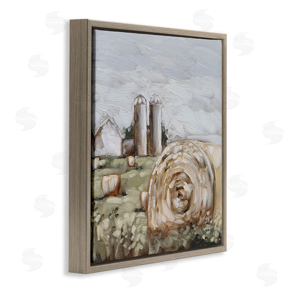 Stupell Industries Sara G. Designs | Hay Bales Farmland Pasture
