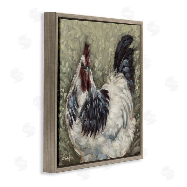 Stupell Industries Sara G. Designs | Hen In Country Meadow Wall Art