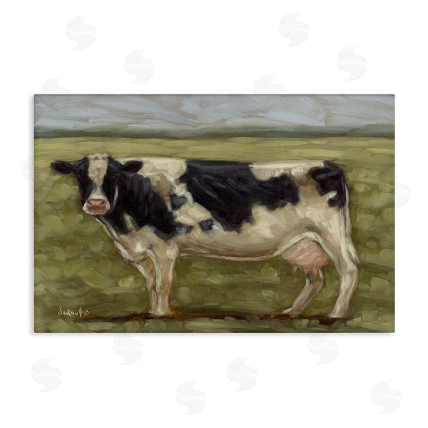 stupell industries Sara G. Designs | Painterly Cow on Farm