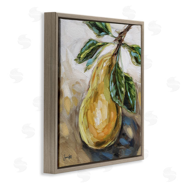 Stupell Industries Sara G. Designs | Pear Still Life Painting Wall Art