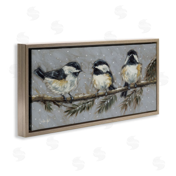 Stupell Industries Sara G. Designs | Winter Bird Trio Wall Art