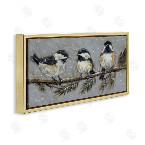Stupell Industries Sara G. Designs | Winter Bird Trio Wall Art