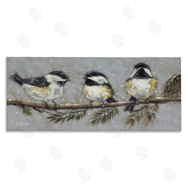 stupell industries Sara G. Designs | Winter Bird Trio Wall Art