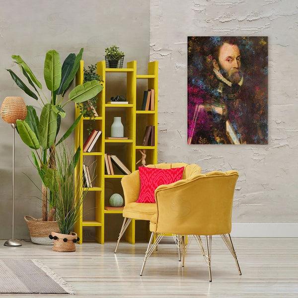 Stupell Industries Sarah Adams | Dappled Royalty Portrait Wall Art