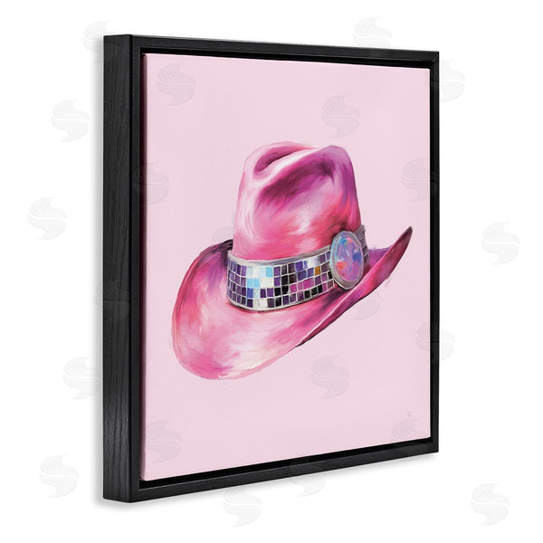 Stupell Industries Sarah Adams | Disco Adorned Cowgirl Hat