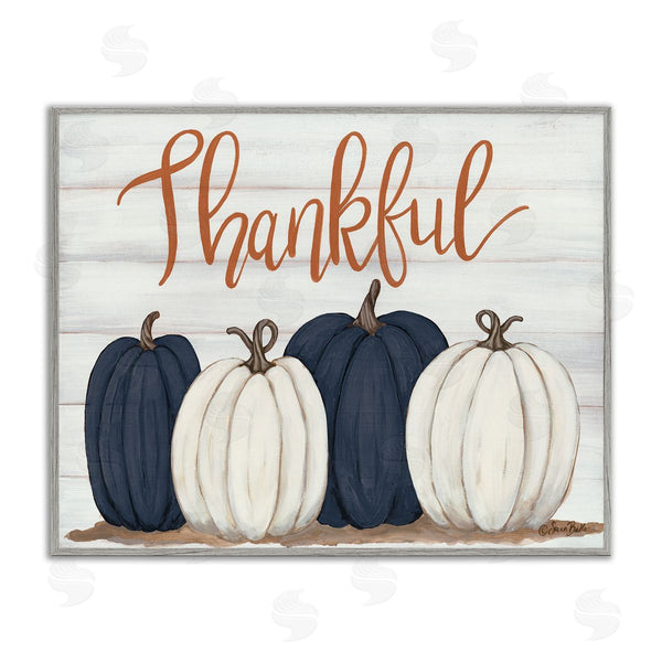 stupell industries Sarah Baker | Thankful Greeting with Pumpkins