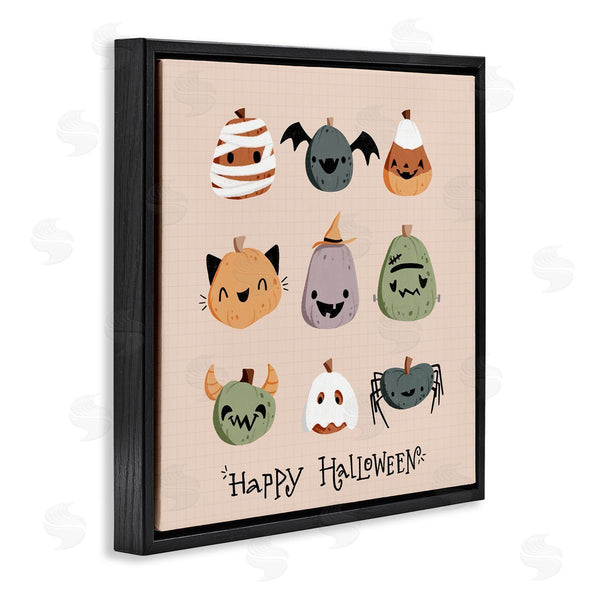 Stupell Industries Sarah Hickman | Cute Halloween Costume Pumpkins
