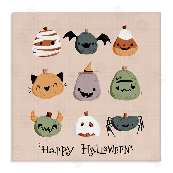 stupell industries Sarah Hickman | Cute Halloween Costume Pumpkins