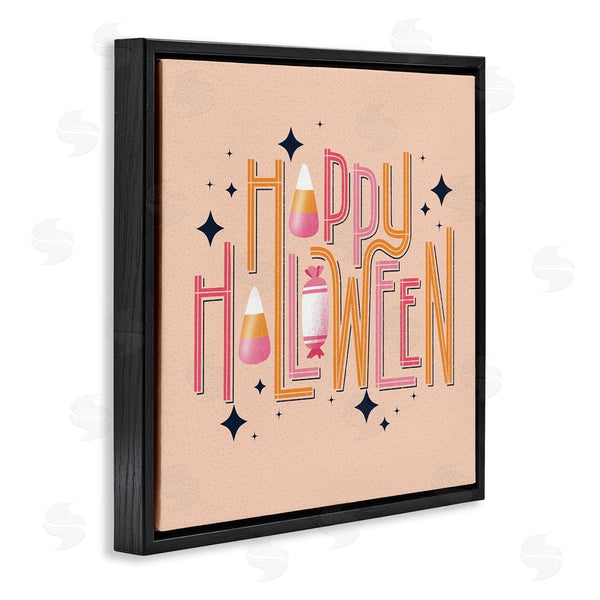Stupell Industries Sarah Hickman | Happy Halloween With Candy
