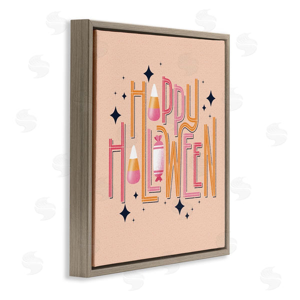 Stupell Industries Sarah Hickman | Happy Halloween With Candy