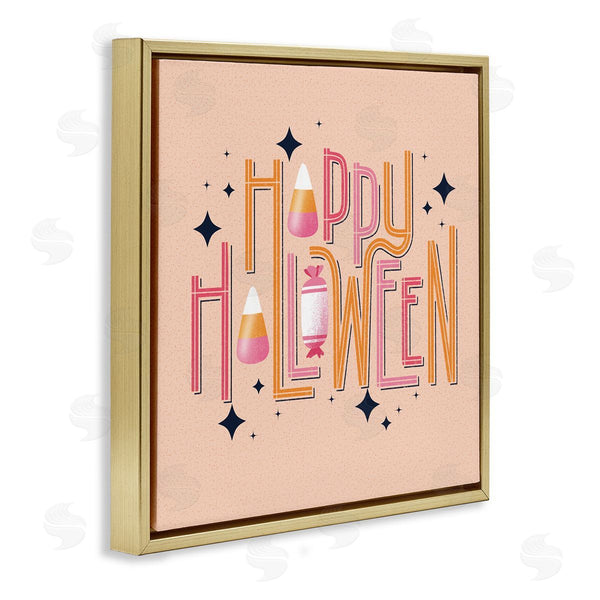 Stupell Industries Sarah Hickman | Happy Halloween With Candy