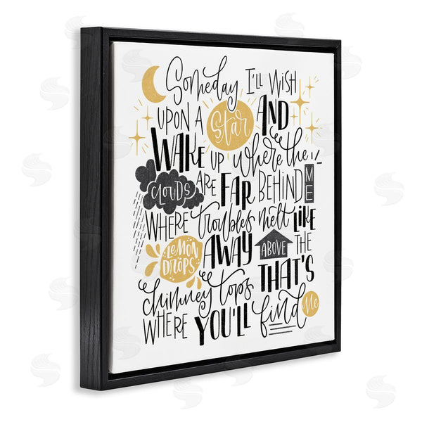 Stupell Industries Sarah Hickman | Over The Rainbow Poem