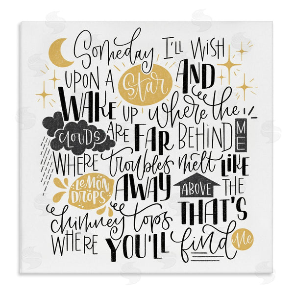 stupell industries Sarah Hickman | Over The Rainbow Poem