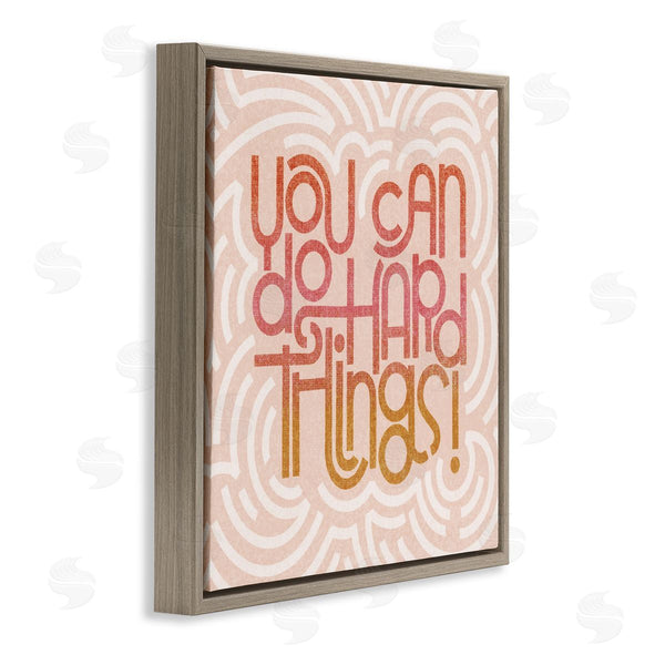 Stupell Industries Sarah Hickman | Pastel You Can Do Hard Things