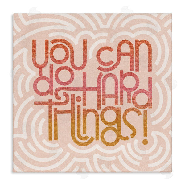 stupell industries Sarah Hickman | Pastel You Can Do Hard Things