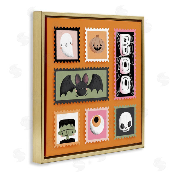 Stupell Industries Sarah Hickman | Spooky Cute Halloween Stamps