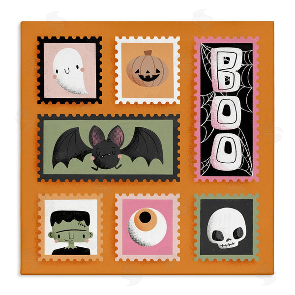 stupell industries Sarah Hickman | Spooky Cute Halloween Stamps