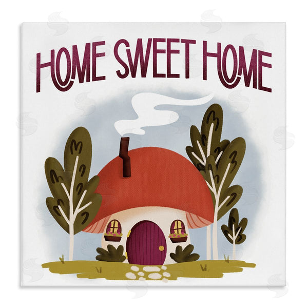 stupell industries Sarah Hickman | Sweet Home Mushroom Cottage