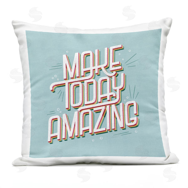 Stupell Industries Sarah Hickman | Vintage Make Today Amazing Printed Throw Pillow