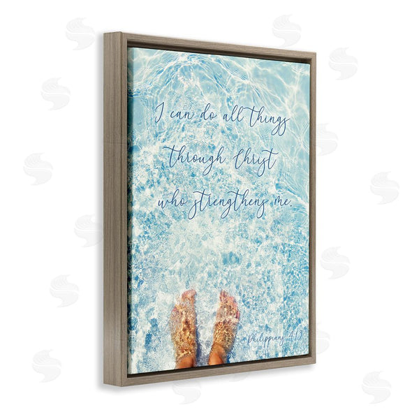 Stupell Industries Sarah Jane | I Can Do All Things Wall Art