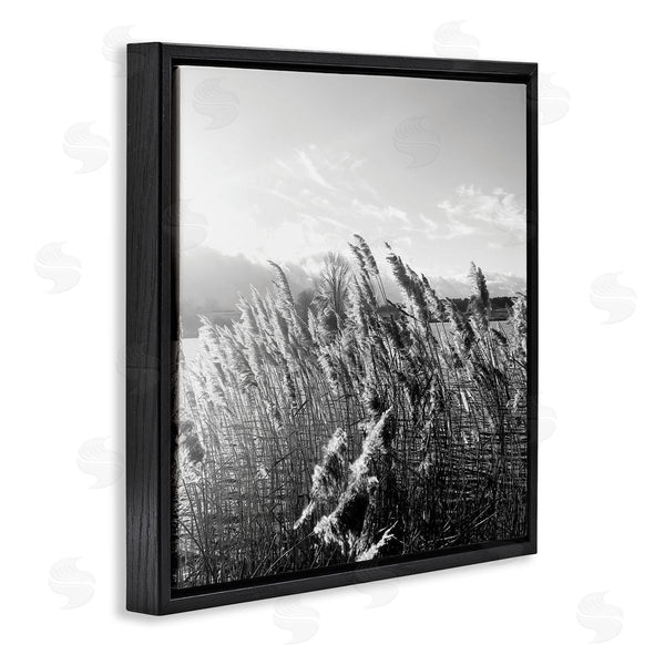 Stupell Industries Sarah Jane | Tall Grass Lake Water Landscape