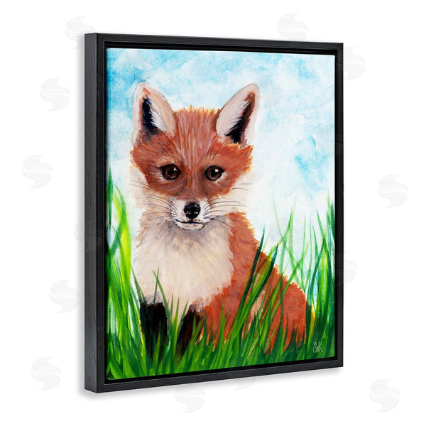 Stupell Industries Sarah Waldron Kimball | Baby Fox In Grass