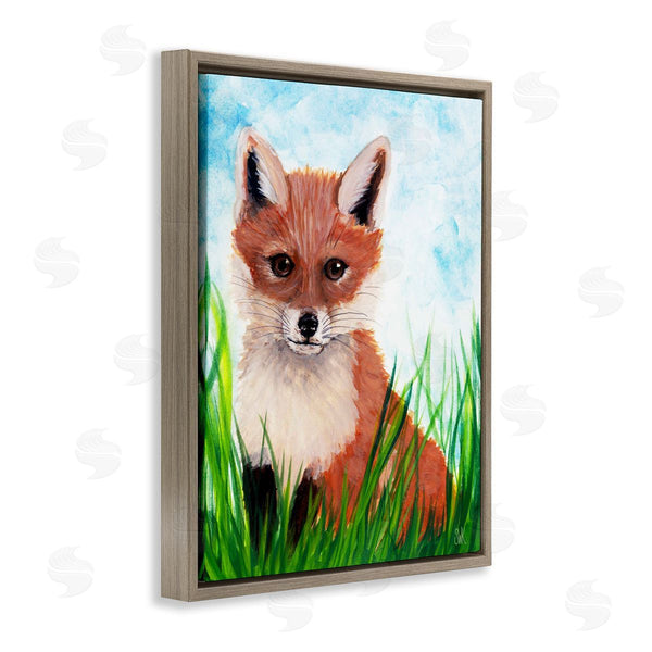 Stupell Industries Sarah Waldron Kimball | Baby Fox In Grass