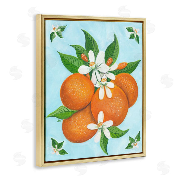 Stupell Industries Sarah Waldron Kimball | Botanical Citrus Oranges Wall Art