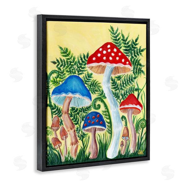 Stupell Industries Sarah Waldron Kimball | Fungi Garden Mushroom Sprouts