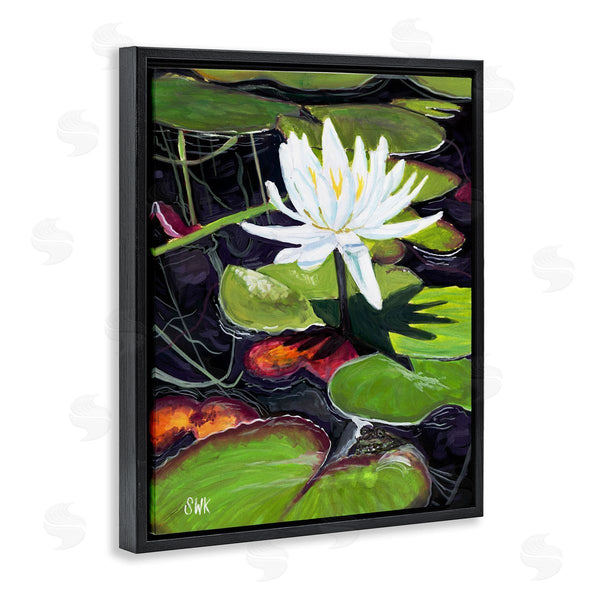 Stupell Industries Sarah Waldron Kimball | Pond Waterlily Surprise