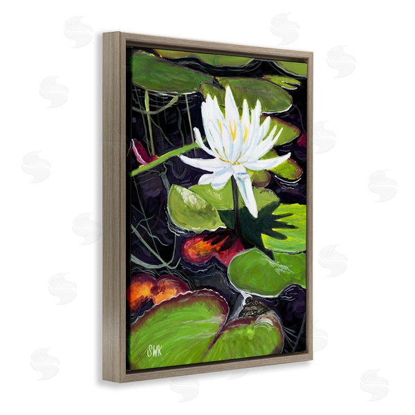 Stupell Industries Sarah Waldron Kimball | Pond Waterlily Surprise