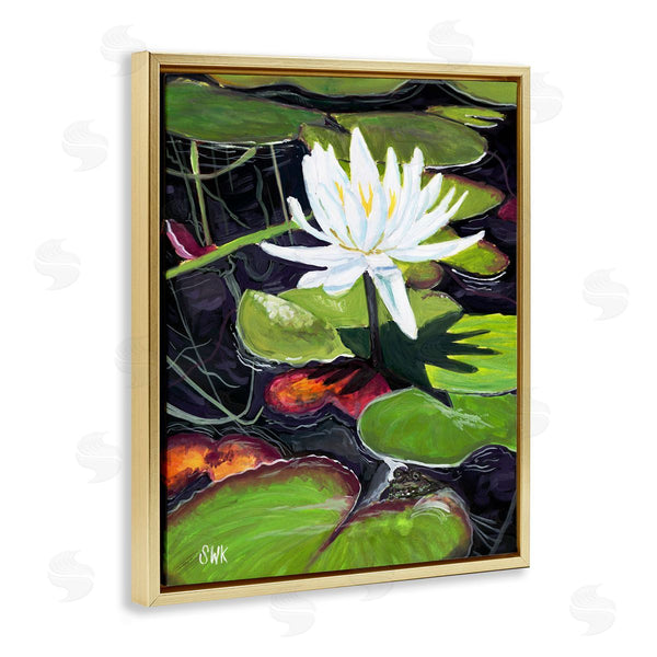 Stupell Industries Sarah Waldron Kimball | Pond Waterlily Surprise