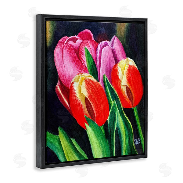 Stupell Industries Sarah Waldron Kimball | Spring Tulips In Red