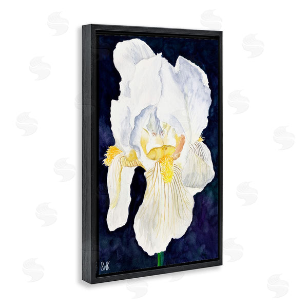 Stupell Industries Sarah Waldron Kimball | White Iris Petals Wall Art
