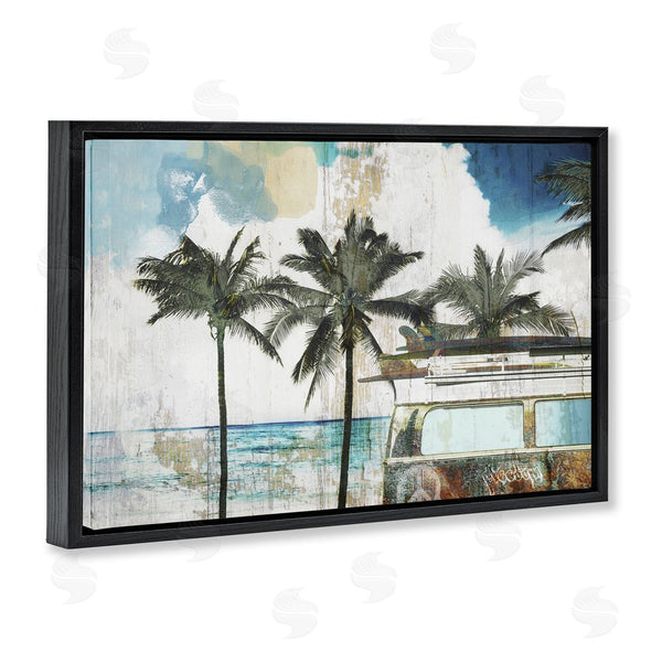 Stupell Industries Sasha | Beach Day Retro Vacation Wall Art