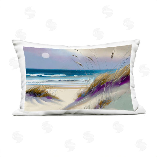 Stupell Industries Sasha | Beach Dunes Serenity Printed Throw Pillow
