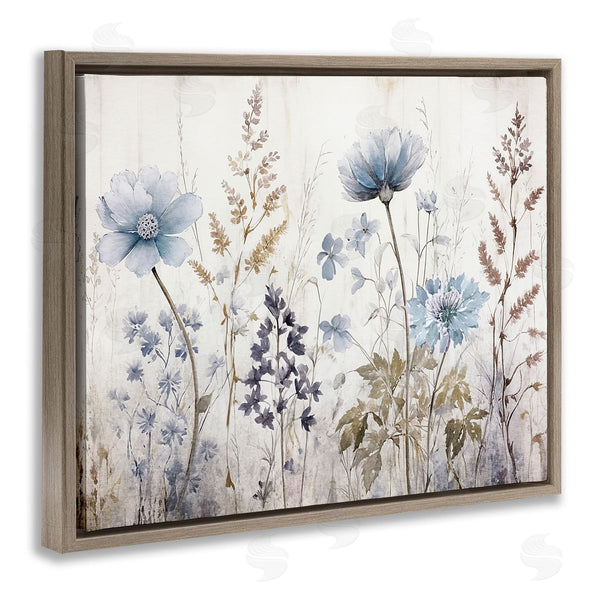 Stupell Industries Sasha | Blue Nature Blossoms Wall Art