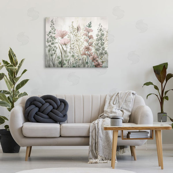 Stupell Industries Sasha | Blush Wildflower Sprigs Wall Art