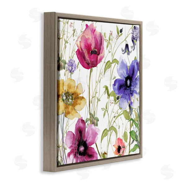 Stupell Industries Sasha | Botanical Spring Garden Blooms Wall Art