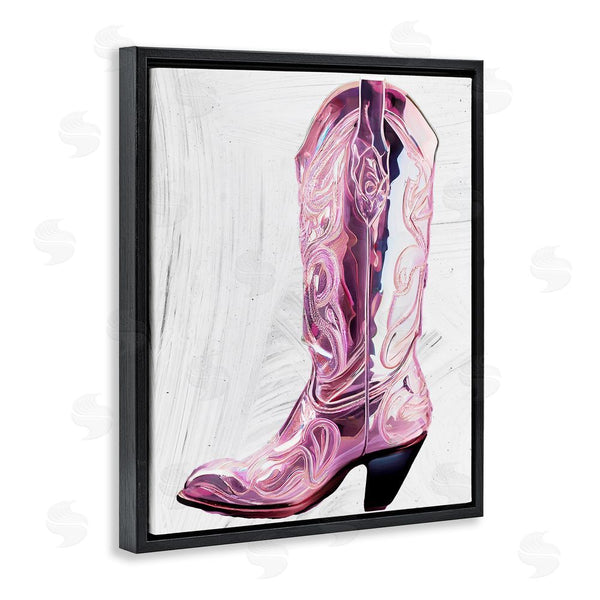Stupell Industries Sasha | Cowgirl Cinderella's Boot Wall Art