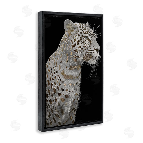 Stupell Industries Sasha | Elegant Glam Leopard Spots