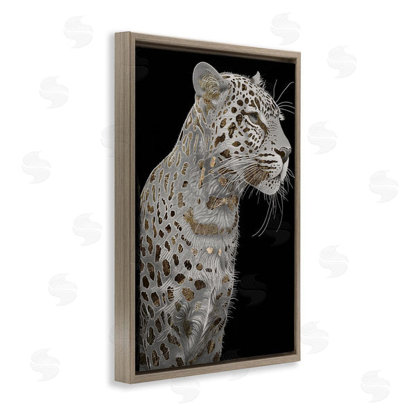 Stupell Industries Sasha | Elegant Glam Leopard Spots