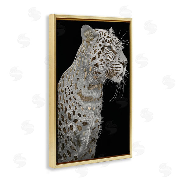Stupell Industries Sasha | Elegant Glam Leopard Spots
