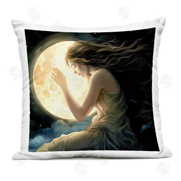 Stupell Industries Sasha | Ethereal Moon Love Printed Throw Pillow