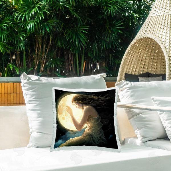 Stupell Industries Sasha | Ethereal Moon Love Printed Throw Pillow